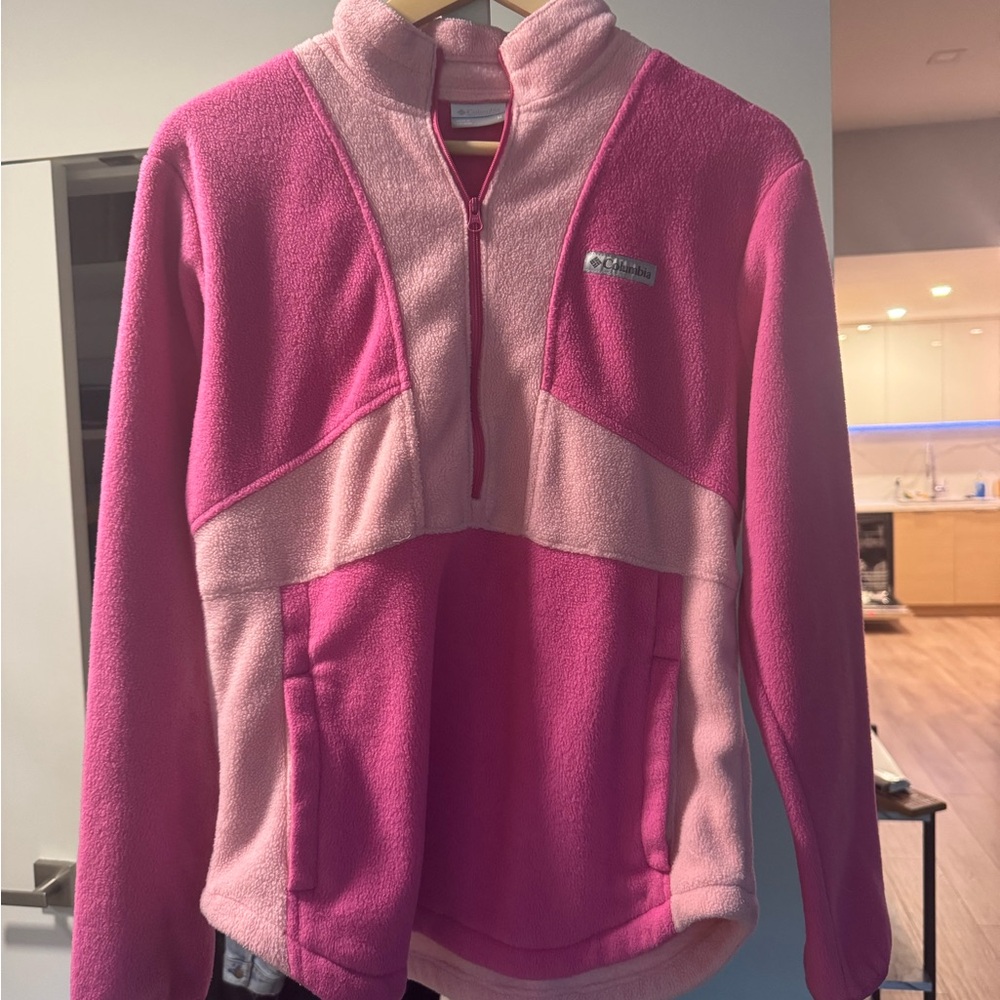 Columbia Pink Fleece Jacket